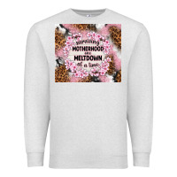 Oatmeal Heather surviving motherhood one meltdown at the time Premium Sweatshirt - TumblerDesignByShophia