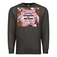 Smoke surviving motherhood one meltdown at the time Premium Sweatshirt - TumblerDesignByShophia