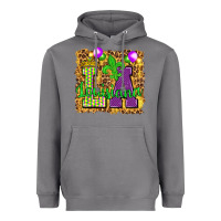 Storm Louisiana leopard with balloons Heavyweight Hoodie - HowdyJamesFarm