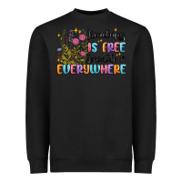 Black kindness is free sprinkle it everywhere Heavyweight Sweatshirt - MaliasSmallBusiness