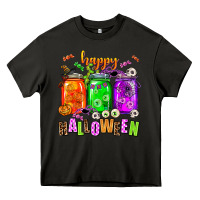 Asphalt happy halloween jars and horror Heavy Core Tee - AdoDesignShop