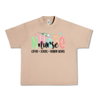 Burro coffee scrubs rubber gloves nurse Urban Heavy Tee - MaliasSmallBusiness