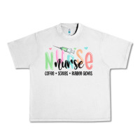 Lunar Rock coffee scrubs rubber gloves nurse Urban Heavy Tee - MaliasSmallBusiness