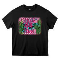 Black stuck on you cactus Heavy Core Tee - BarkalooDesign
