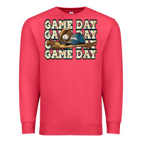 Cardinal game day baseball Premium Sweatshirt - HowdyJamesFarm