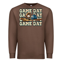 Chestnut game day baseball Premium Sweatshirt - HowdyJamesFarm