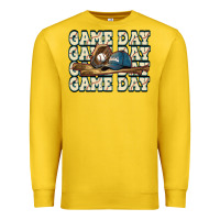 Lemon game day baseball Premium Sweatshirt - HowdyJamesFarm