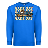 True Royal game day baseball Premium Sweatshirt - HowdyJamesFarm