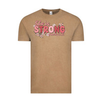 Vintage Coffee she is strong proverbs 31 25 Vintage Tee - MaliasSmallBusiness
