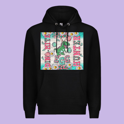 Dino Mite Egg Hunter Premium Hoodie Designed By Tumblerdesignbyshophia