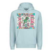 Blue Mist dino mite egg hunter Premium Hoodie - TumblerDesignByShophia