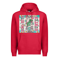 Cardinal dino mite egg hunter Premium Hoodie - TumblerDesignByShophia