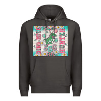 Smoke dino mite egg hunter Premium Hoodie - TumblerDesignByShophia