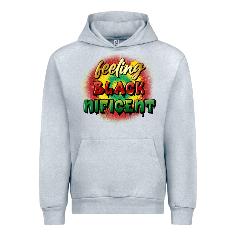 Feeling Blacknificent Urban Hoodie by FaDigitalArtStudio | Teevron
