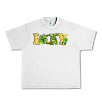 Lunar Rock lucky horseshoe and four leaf clover Urban Heavy Tee - AdoDesignShop