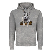 Cloud Rock Russian Blue Cat Face Vintage Hoodie - LillyAllenDesigns