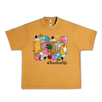 Peanut Butter teacher life pencils Urban Heavy Tee - MaliasSmallBusiness