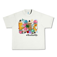 Pistachio teacher life pencils Urban Heavy Tee - MaliasSmallBusiness