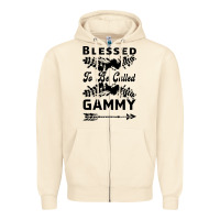 Sandshell Blessed To Be Called Gammy Zipper Hoodie - Bettercallsaul