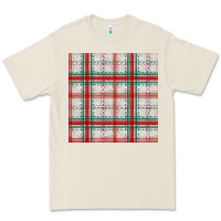 Bone christmas plaid seamless pattern Premium Tee - BundleAndBundleShop