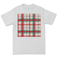 Dove Grey christmas plaid seamless pattern Premium Tee - BundleAndBundleShop