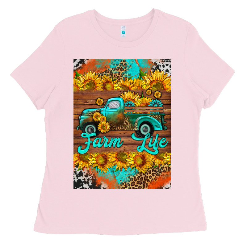 Farm Life And Truck Air Freshener Ladies Tee by HRA Design Shop | Teevron