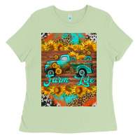 Matcha farm life and truck air freshener Ladies Tee - HRA Design Shop