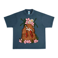 Midnight Navy chicken Urban Heavy Tee - MaliasSmallBusiness