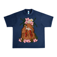Navy chicken Urban Heavy Tee - MaliasSmallBusiness