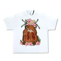 White chicken Urban Heavy Tee - MaliasSmallBusiness