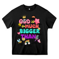 Black god is bigger design Heavy Core Tee - JahusDesignShop