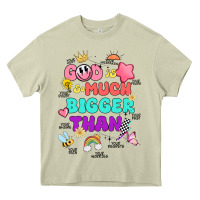 Mossy god is bigger design Heavy Core Tee - JahusDesignShop