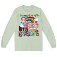 Matcha i love my job for all the little reasons Long Sleeve Tee - NancyCooperArtShop