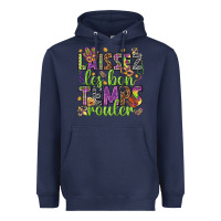 Navy Loissez les bon temps rouler Heavyweight Hoodie - HowdyJamesFarm