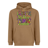 Toasted Coconut Loissez les bon temps rouler Heavyweight Hoodie - HowdyJamesFarm