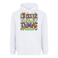 White Loissez les bon temps rouler Heavyweight Hoodie - HowdyJamesFarm