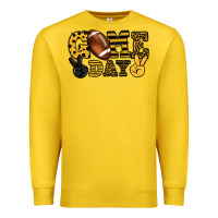 Lemon Game day yellow and black team color Premium Sweatshirt - HowdyJamesFarm