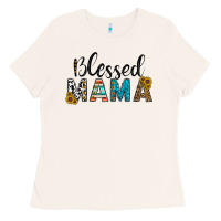 Bone blessed mama Ladies Tee - CowhideDigitalArt