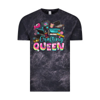 Cloud Black crafting queen Vintage Tee - JahusDesignShop