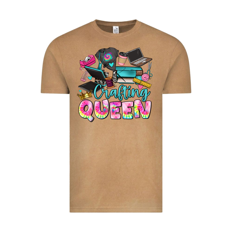 Crafting Queen Vintage Tee by JahusDesignShop | Teevron