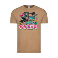 Vintage Coffee crafting queen Vintage Tee - JahusDesignShop