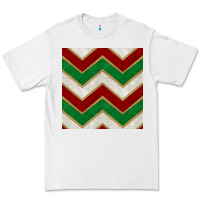 White christmas stripes seamless pattern Premium Tee - BundleAndBundleShop