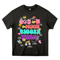 Asphalt god is bigger design Heavy Core Tee - JahusDesignShop