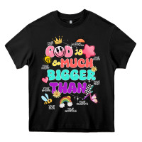 Black god is bigger design Heavy Core Tee - JahusDesignShop