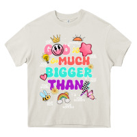 Cream god is bigger design Heavy Core Tee - JahusDesignShop