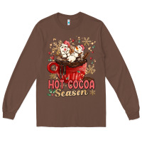 Chestnut hot cocoa season Long Sleeve Tee - MaliasSmallBusiness