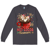 Smoke hot cocoa season Long Sleeve Tee - MaliasSmallBusiness