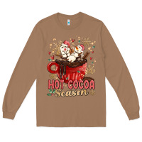 Toasted Coconut hot cocoa season Long Sleeve Tee - MaliasSmallBusiness