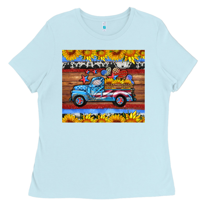 American Truck Tumbler Ladies Tee by HRA Design Shop | Teevron