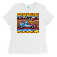 White american truck tumbler Ladies Tee - HRA Design Shop